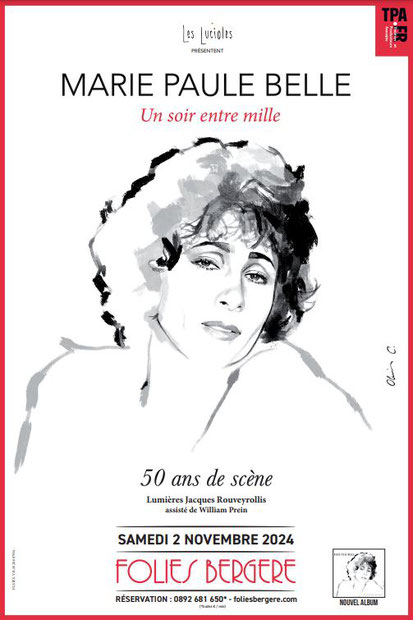 Affiche pour un concert de Marie-Paule